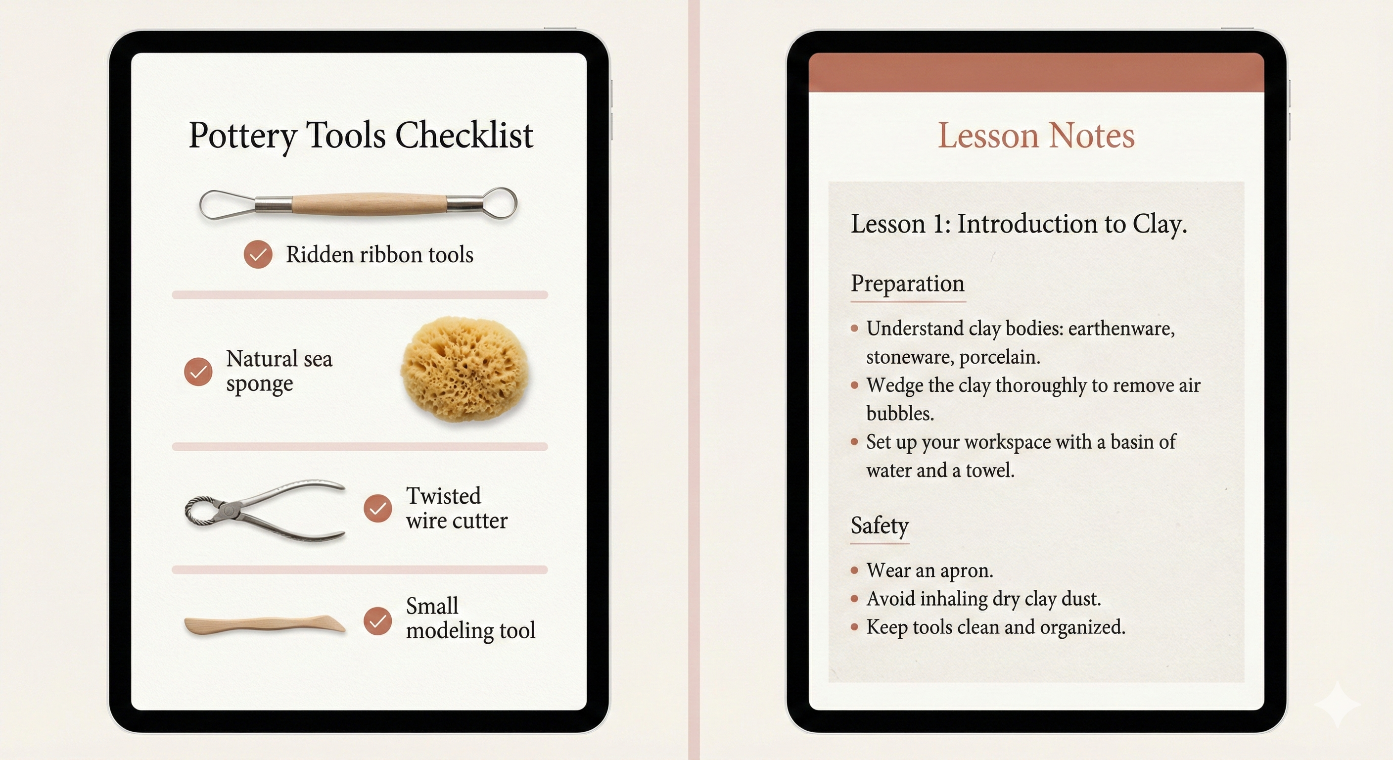 Tablet Resource View